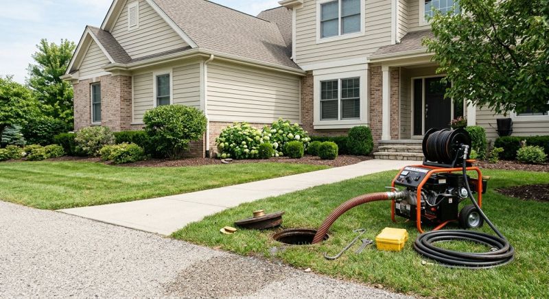 Sewer Line Unblocking in Katy, TX